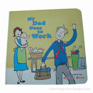 Children's Board Book Printing, Full-color, Round Corner